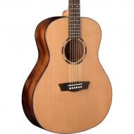 Washburn},description:These wood-bound, solid-top guitars are the perfect balance of elegance, musicality and affordability. This WLO11S features a solid cedar top. Songwriting, fi