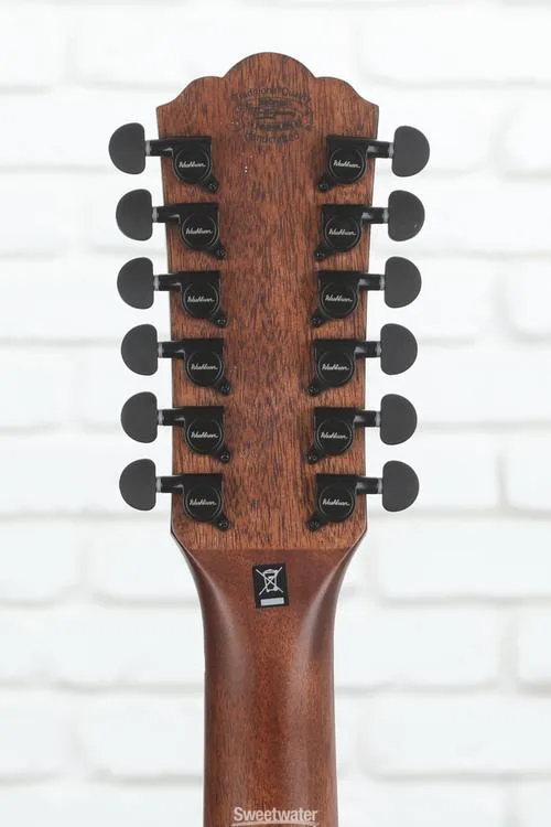  Washburn Comfort G15SCE-12 12-string Acoustic-electric Guitar - Natural with Armrest
