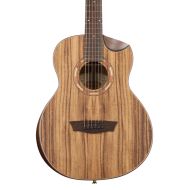 Washburn G-55 Mini Acoustic Guitar - Koa with Armrest