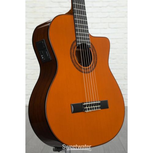  Washburn C5CE Classical Nylon String Acoustic-Electric Guitar - Natural