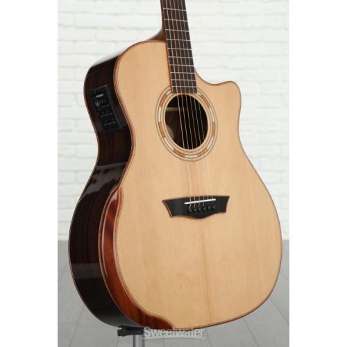  Washburn Comfort G25SCE Acoustic-electric Guitar - Natural with Armrest