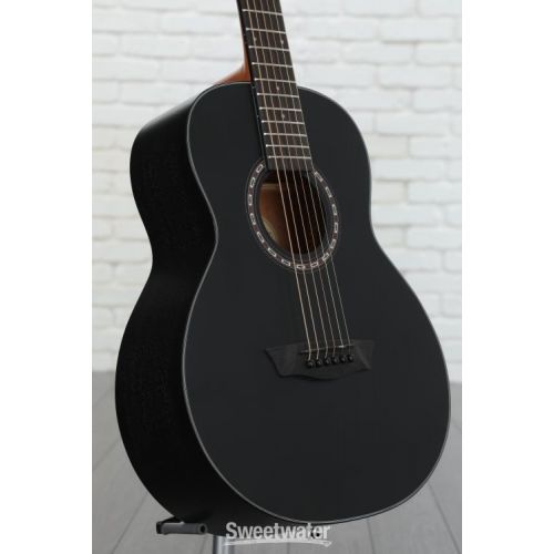  Washburn Apprentice G-Mini 5 Acoustic Guitar - Black Matte