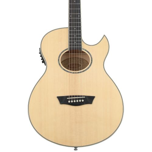  Washburn Festival EA20 Mini Jumbo Acoustic-Electric Guitar - Natural