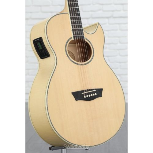  Washburn Festival EA20 Mini Jumbo Acoustic-Electric Guitar - Natural