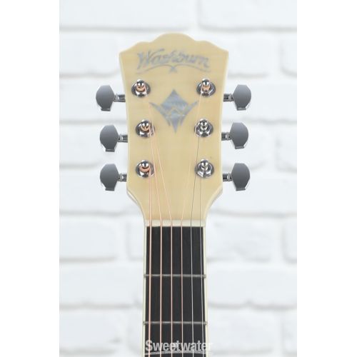  Washburn Festival EA20 Mini Jumbo Acoustic-Electric Guitar - Natural