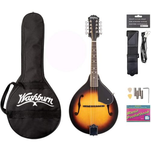  [아마존베스트]Washburn Americana M1-Pack with Gig Bag, Mandolin