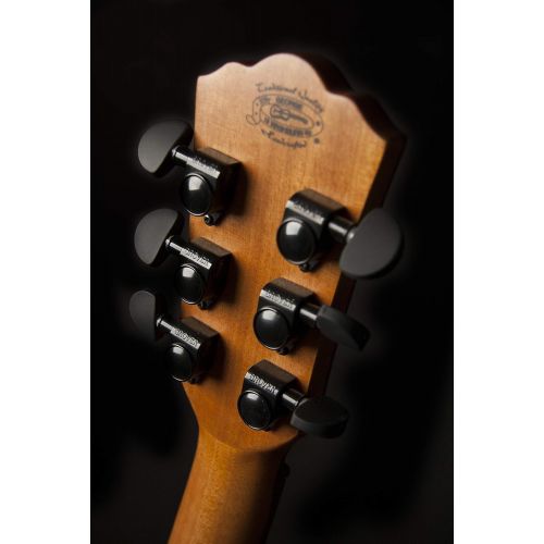  Washburn 6 String Acoustic-Electric Guitar, Natural (WCG66SCE-O): Musical Instruments