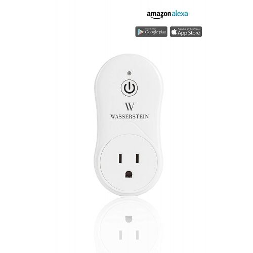  Smart Home Smart Plug by Wasserstein works with Alexa for your Smart Home, Wi-fi control all your Devices Wherever you are; No expensive hub required, Simple Plug & Play Smart Sock