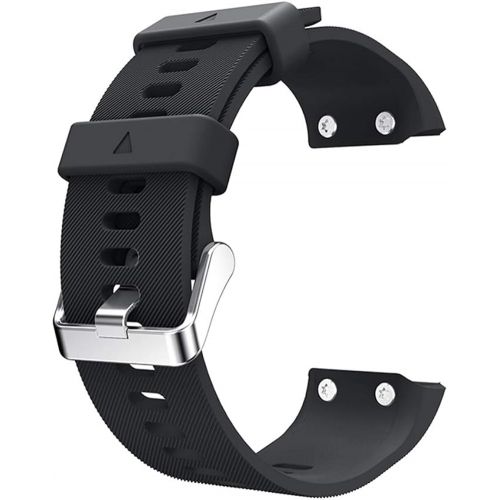 [아마존베스트]Watbro Band for Garmin Forerunner 35, Soft Silicone Replacement Watch Strap, for Garmin Forerunner 35 Smart Watch, Fit 5.11-9.05 (130mm-230mm) Wrist