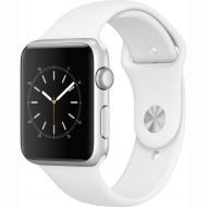 Refurbished Watch Series 1 42mm Apple Silver Aluminum Case White Sport Band MNNL2LLA