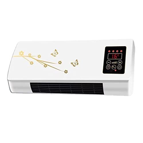  Water Wall-Mounted Heater, 1800 watt Convection Space Heater, with Digital Thermostat and Silent Operation, Remote Control Timer, Heater for Living Room and Bedroom
