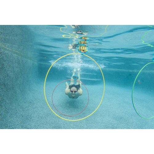  Water Sports Swim Thru Rings, Swimming Pool Toys for Summer Activities and Outdoor Games, Assorted Pack