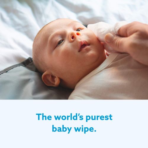  [아마존베스트]WaterWipes Sensitive Baby Wipes, 28 Count [Pack of 7]