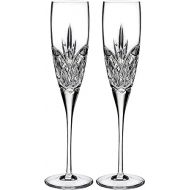 Love Forever Crystal Champagne Flute (Set of 2), 5 fluid ounces