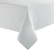 Waterford Linens Sheelin Oblong 100% Cotton Tablecloth, Silver (70 x 104)
