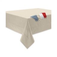 Waterford Linens Addison Linen Oblong 70 X 104in Tablecloth Red