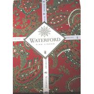 Waterford Elegant Christmas Paisley Tablecloth, 70-by-126 Inch Oblong Rectangular