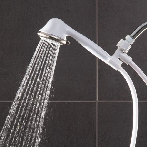  Water Pik Waterpik 6-Mode EcoFlow Hand Held Shower Head, White, 1.8 GPM EFN-651E