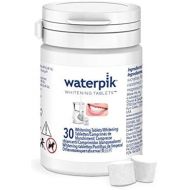 Waterpik Whitening Water Flosser Tablets, Teeth Whitening Tablets for Waterpik Whitening Flosser, Fresh Mint Flavour, Compatible with Waterpik WF-05 and WF-06 Models, Pack of 30 Tablets