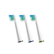 Waterpik Compact Brush Heads, Replacement Tooth Brush Heads For Former Sensonic/Complete Care Models, SRSB-3W, 3 Count