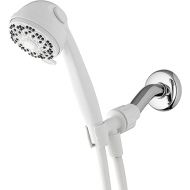 Waterpik High Pressure Hand Held Shower Head With Hose, Power Spray 5-Mode, White FPC-551E