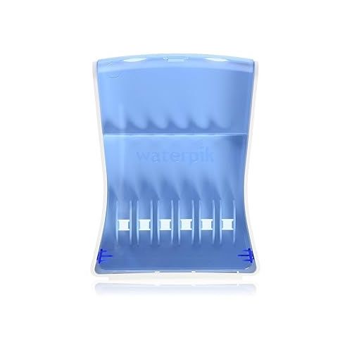  Waterpik Convenient Hygienic Sturdy Storage Case for Replacement Tips, No Tips Included, Blue