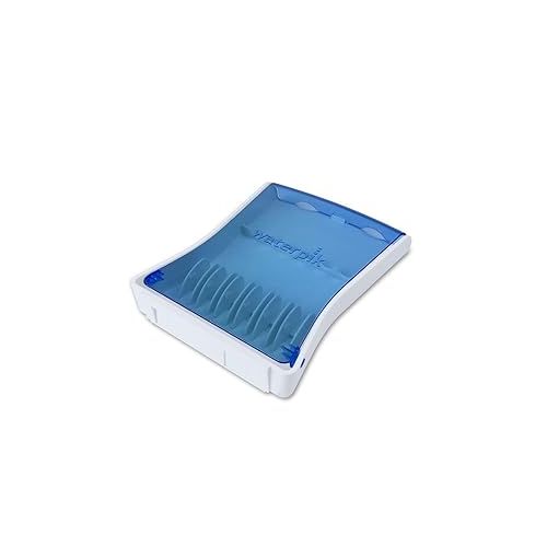  Waterpik Convenient Hygienic Sturdy Storage Case for Replacement Tips, No Tips Included, Blue