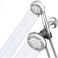 Waterpik 12-Mode 2-in-1 Dual Shower Head System with 5-Foot Hose and PowerPulse Therapeutic Massage, Chrome, XET-633E-643E …