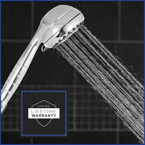  Waterpik XRO-763E PowerPulse Massage Hand Held Shower Head, 1.8 GPM, Chrome