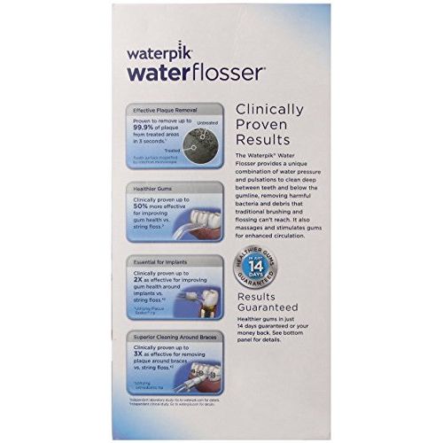  Waterpik Water Flosser, Nano Flosser, Deluxe Traveler Case, Tip Storage Case and 12 Accessory Tips...