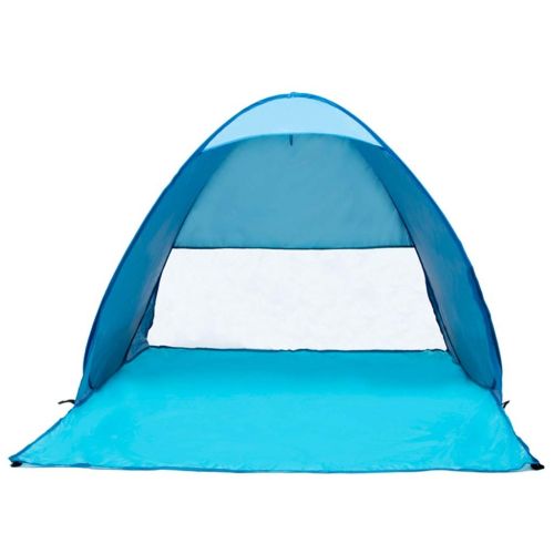  IDWO Beach Tent Waterproof Pop Up Tent Outdoor Camping Lightweight 1-2 Person Dome Tent,Blue