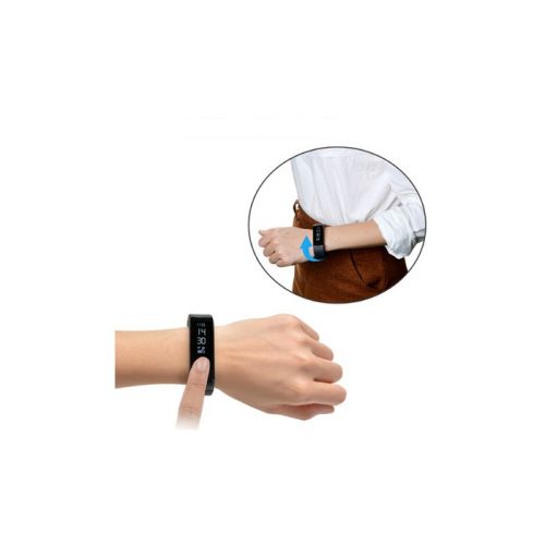  Waterproof Smart Wristband Wireless Fitness Tracker with Touch Screen