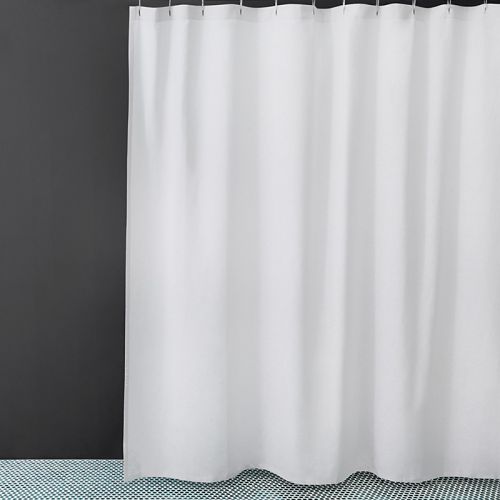  Waterworks Washed Linen Shower Curtain