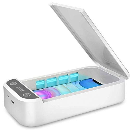  Watolt UV Light Sanitizer - Cell Phone Sanitizer Sterilizer Cleaner Box for Smartphone iPhone