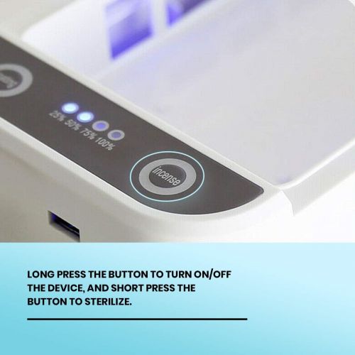  Watolt UV Light Sanitizer - Cell Phone Sanitizer Sterilizer Cleaner Box for Smartphone iPhone