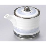 Watou.asia Lines 2.6inch Soy Sauce Dispenser White porcelain Made in Japan
