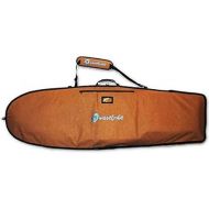 Wave Tribe Pioneer Surfboard Bag - Hemp Surf Bag with 5mm Padding, YKK Nickel-Plated Zipper, Fits 1 Board, Day Surfboard Bags Keep Board Safe & Cool, Easy to Carry Straps & Handles (5'10 Mini Sim)