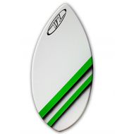 Wave Zone Skimboards Wave Zone Edge - 41 Fiberglass Skimboard for Riders up to 130 Lbs - Green