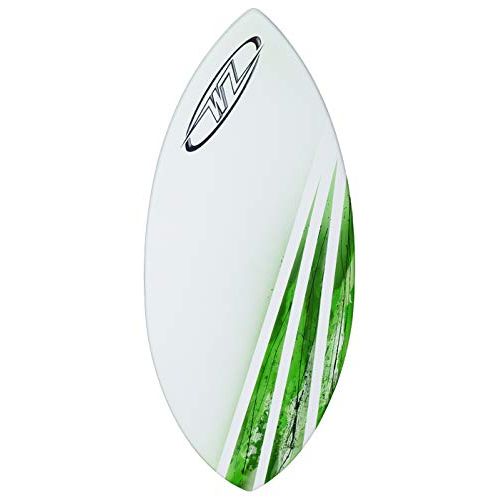  Wave Zone Skimboards Wave Zone Edge - 41 Fiberglass Skimboard for Riders up to 130 Lbs - Green