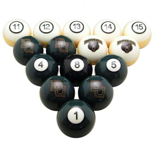  Wave7 BAYBBS100N Baylor University Billiard Numbered Ball Set