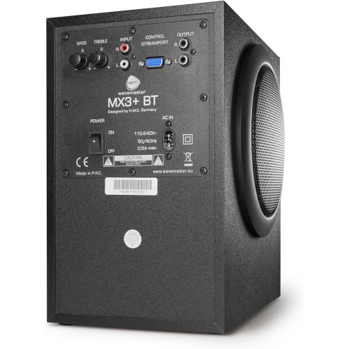  [아마존베스트]-Service-Informationen Wavemaster Speaker System black