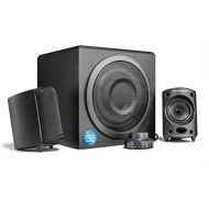 Wavemaster Moody BT 2.1 Speaker System (65 Watt) with Bluetooth Streaming Active Boxes for TV/Tablet/Smartphone/PC Black (66206) Grey