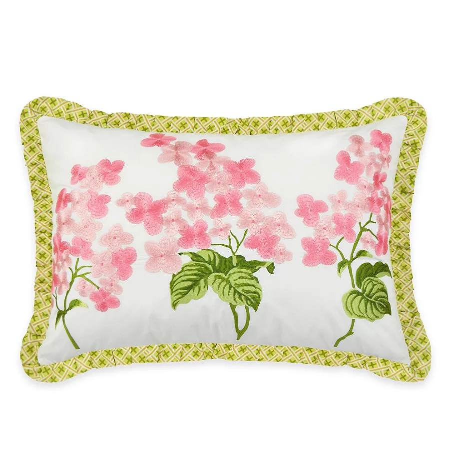 Waverly Emmas Garden Oblong Throw Pillow in Blossom