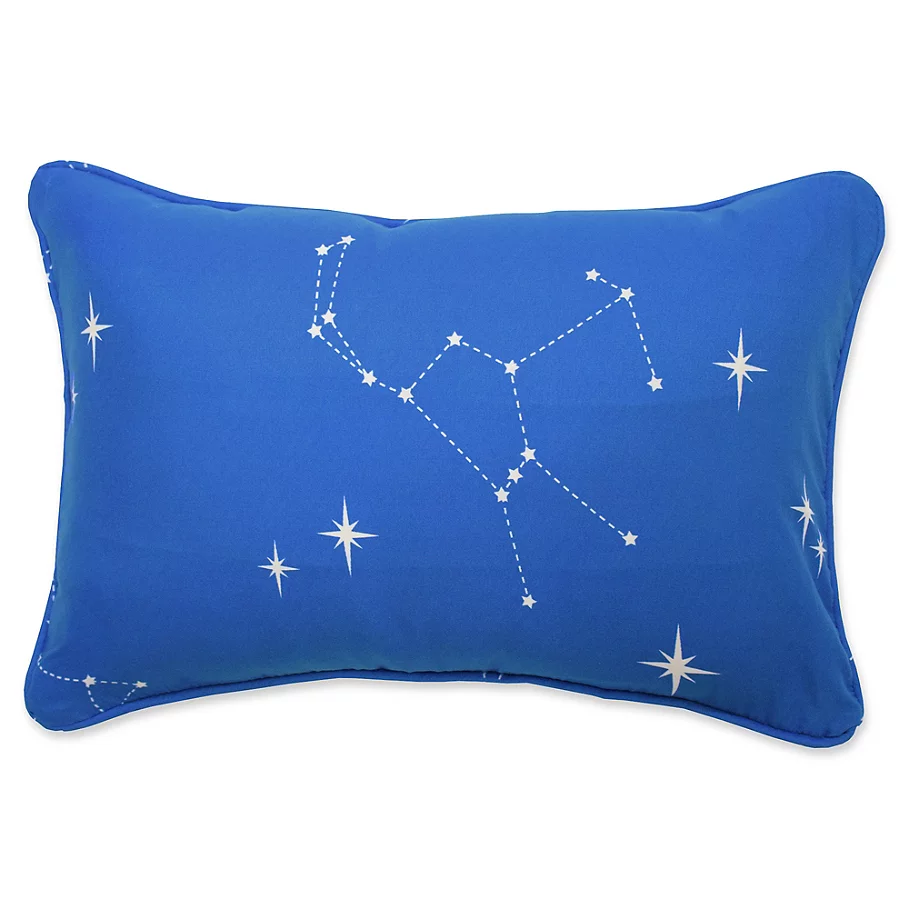 Waverly Kids Space Adventure Oblong Throw Pillow in Blue