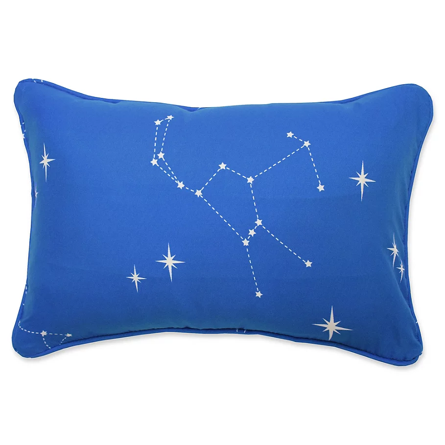  Waverly Kids Space Adventure Oblong Throw Pillow in Blue