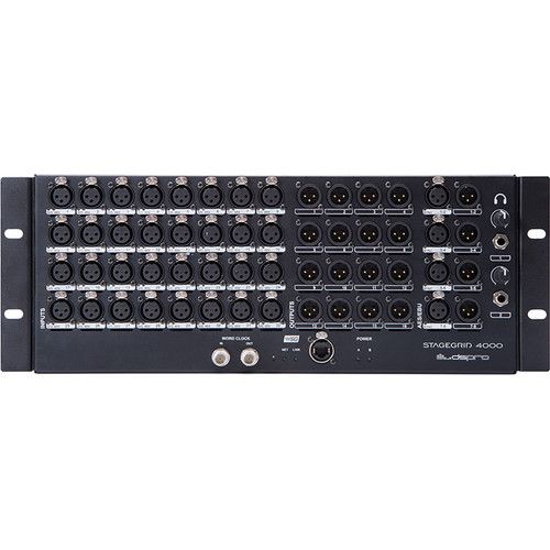  Waves DSPRO StageGrid 4000 32-Input / 16-Output Digital SoundGrid Stagebox