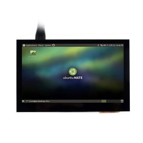  Waveshare 4.3inch HDMI LCD IPS Screen 800x480 Capacitive Touch Display Supports Various Systems Support Beaglebone Black, Banana pi, Raspberry pi RaspbianUbuntuKaliRetropieWIN1