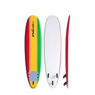 Wavestorm 8 Classic Longboard Surfboard Tri-Color