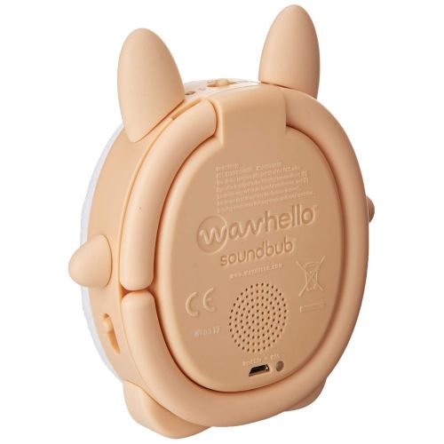  Wavhello SoundBub White Noise Machine & Bluetooth Speaker, Portable, Rechargeable, Chew-Safe, On-The-Go Infant Shusher, Sensory Sleep-Aid Sound Soother, Baby & Registry Gift by WavHello  O