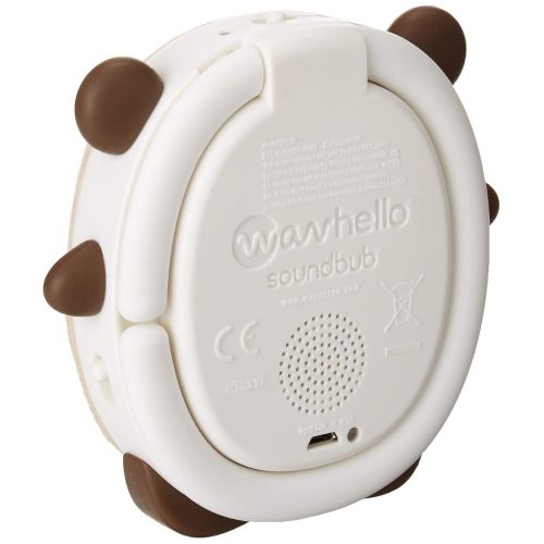  Wavhello SoundBub White Noise Machine & Bluetooth Speaker, Portable, Rechargeable, Chew-Safe, On-The-Go Infant Shusher, Sensory Sleep-Aid Sound Soother, Baby & Registry Gift by WavHello  O